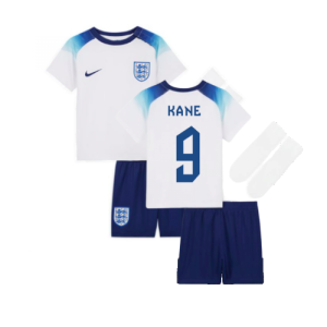 2022-2023 England Home Little Boys Mini Kit (Kane 9)