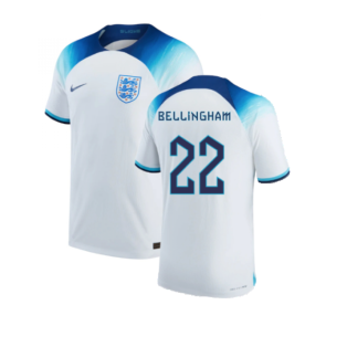 2022-2023 England Home Match Vapor Shirt (Bellingham 22)