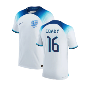 2022-2023 England Home Match Vapor Shirt (Coady 16)