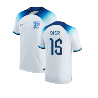 2022-2023 England Home Match Vapor Shirt (Dier 15)