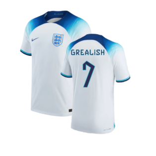 2022-2023 England Home Match Vapor Shirt (Grealish 7)
