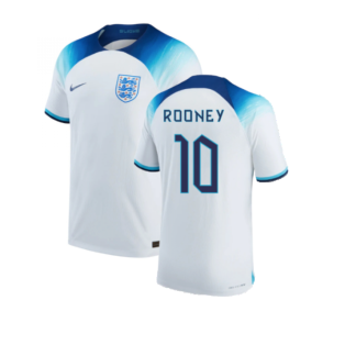 2022-2023 England Home Match Vapor Shirt (Rooney 10)