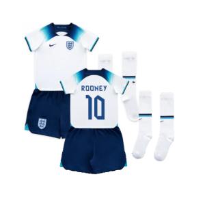 2022-2023 England Home Mini Kit (Rooney 10)
