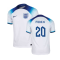 2022-2023 England Home Shirt (Foden 20)