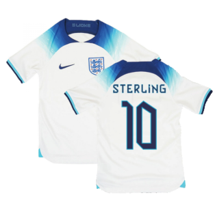 2022-2023 England Home Shirt (Kids) (STERLING 10)