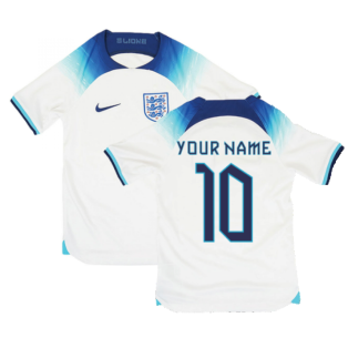 2022-2023 England Home Shirt (Kids) (Your Name)