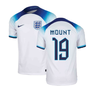 2022-2023 England Home Shirt (MOUNT 19)