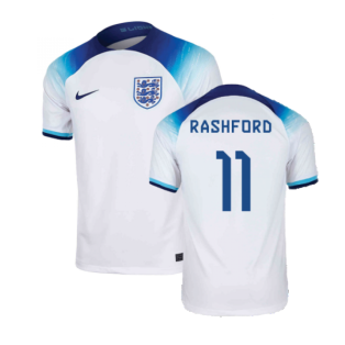 2022-2023 England Home Shirt (Rashford 11)