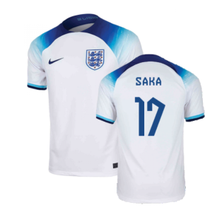 2022-2023 England Home Shirt (Saka 17)