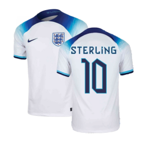 2022-2023 England Home Shirt (STERLING 10)