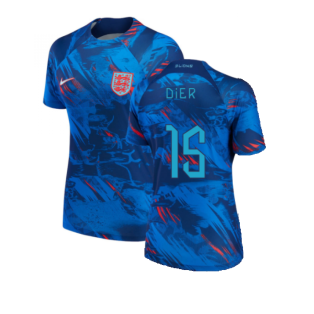 2022-2023 England Pre-Match Shirt (Blue) - Ladies (Dier 15)