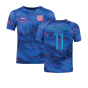 2022-2023 England Pre-Match Training Shirt (Blue) (Rashford 11)