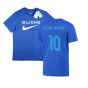 2022-2023 England Three Lions Tee (Blue) (Your Name)