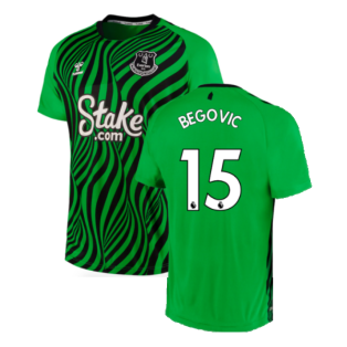 2022-2023 Everton Home Goalkeeper Shirt (Green) (Begovic 15)