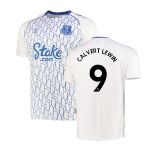 2022-2023 Everton Home Pre-Match Shirt (White) (CALVERT LEWIN 9)