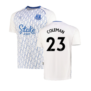 2022-2023 Everton Home Pre-Match Shirt (White) (COLEMAN 23)