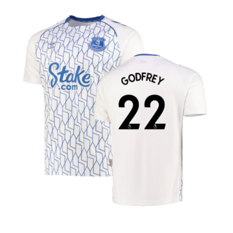 2022-2023 Everton Home Pre-Match Shirt (White) (GODFREY 22)