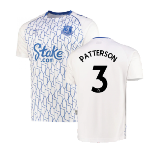 2022-2023 Everton Home Pre-Match Shirt (White) (PATTERSON 3)