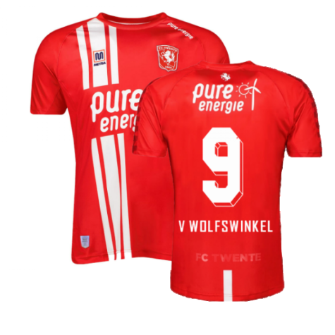 2022-2023 FC Twente Home Shirt (V WOLFSWINKEL 9)