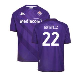 2022-2023 Fiorentina Home Jersey (GONZALEZ 22)