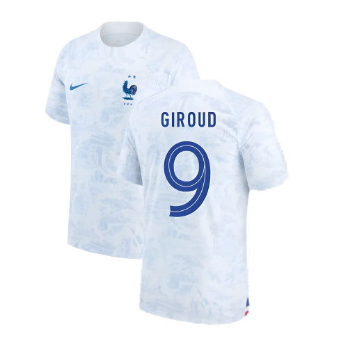 2022-2023 France Away Shirt (GIROUD 9)