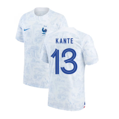 2022-2023 France Away Shirt (KANTE 13)