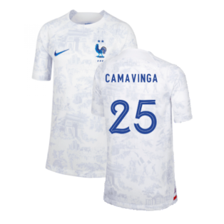 2022-2023 France Away Shirt (Kids) (Camavinga 25)