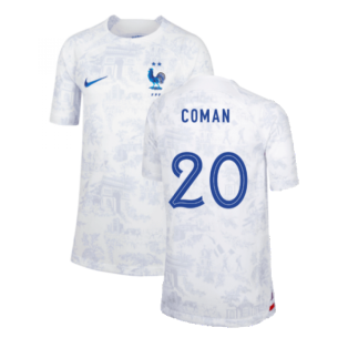 2022-2023 France Away Shirt (Kids) (Coman 20)