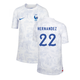 2022-2023 France Away Shirt (Kids) (Hernandez 22)