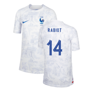 2022-2023 France Away Shirt (Kids) (Rabiot 14)