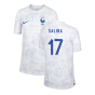 2022-2023 France Away Shirt (Kids) (Saliba 17)