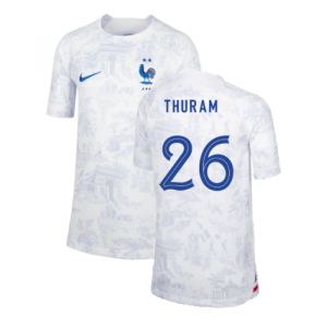 2022-2023 France Away Shirt (Kids) (Thuram 26)