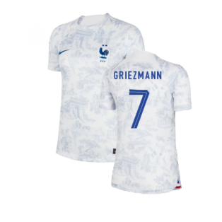 2022-2023 France Away Shirt (Ladies) (Griezmann 7)