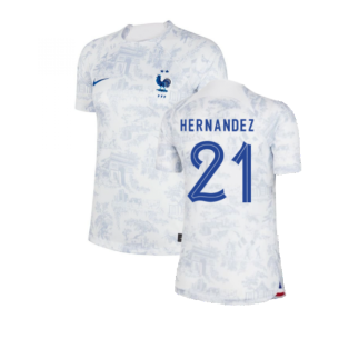 2022-2023 France Away Shirt (Ladies) (Hernandez 21)