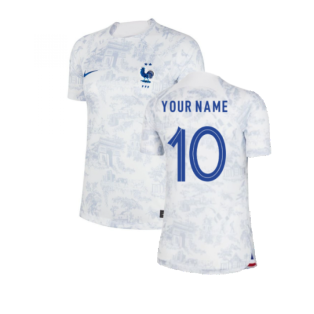 2022-2023 France Away Shirt (Ladies) (Your Name)