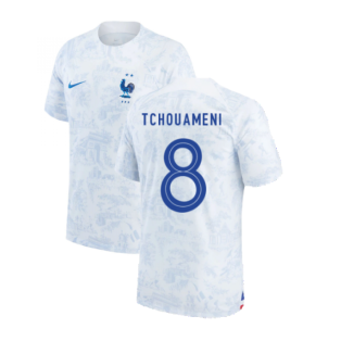 2022-2023 France Away Shirt (TCHOUAMENI 8)