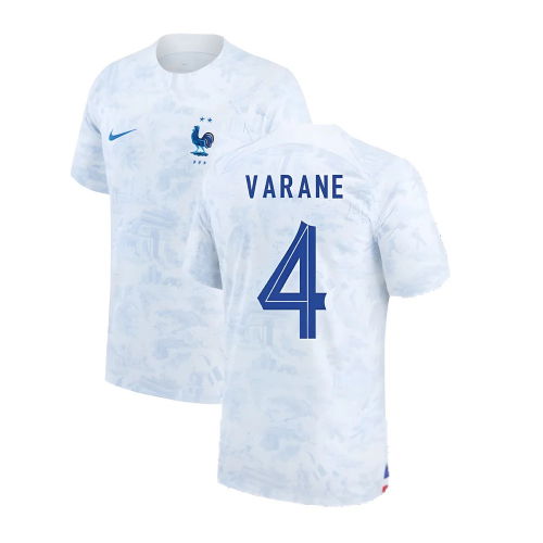 2022-2023 France Away Shirt (VARANE 4)