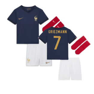 2022-2023 France Home Baby Kit (Infants) (Griezmann 7)