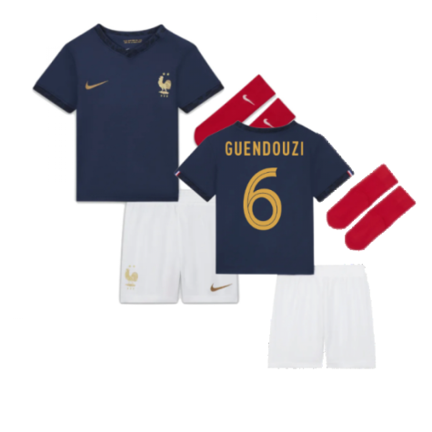 2022-2023 France Home Baby Kit (Infants) (Guendouzi 6)