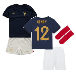 2022-2023 France Home Little Boys Mini Kit (Henry 12)