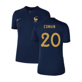 2022-2023 France Home Shirt (Ladies) (Coman 20)