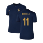 2022-2023 France Home Shirt (Ladies) (Dembele 11)