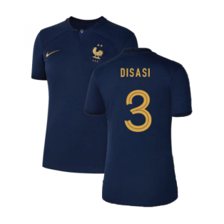 2022-2023 France Home Shirt (Ladies) (Disasi 3)