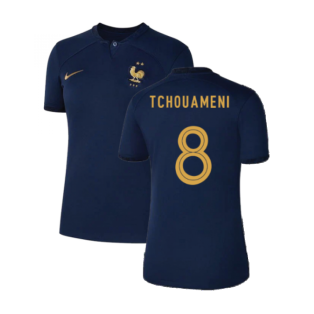 2022-2023 France Home Shirt (Ladies) (Tchouameni 8)