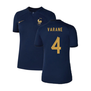 2022-2023 France Home Shirt (Ladies) (Varane 4)
