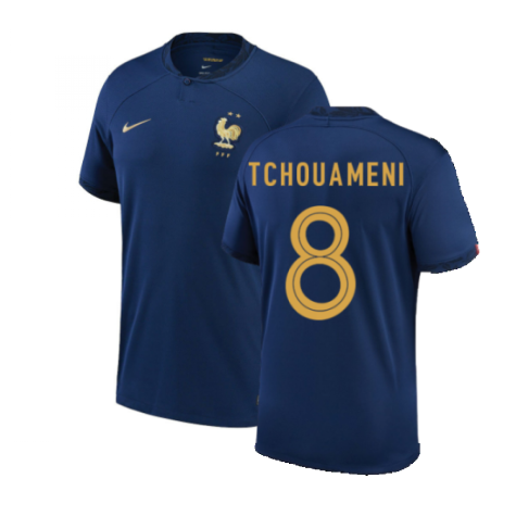 2022-2023 France Home Shirt (TCHOUAMENI 8)