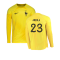 2022-2023 France LS Goalkeeper Shirt (Yellow) (Areola 23)