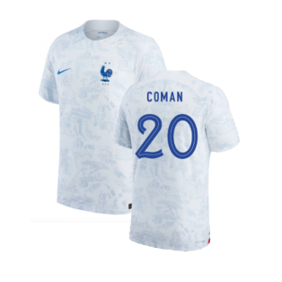 2022-2023 France Match ADV Dri-Fit Away Shirt (Coman 20)