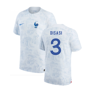 2022-2023 France Match ADV Dri-Fit Away Shirt (Disasi 3)