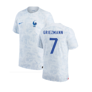 2022-2023 France Match ADV Dri-Fit Away Shirt (Griezmann 7)